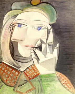  Therese Pintura Art%C3%ADstica - Busto de Mujer Marie Therese Walter 1938 cubismo Pablo Picasso